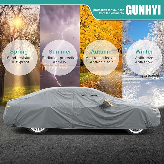 Premium Car Cover Custom Fit Acura MDX, 16 Layers Heavy Duty Car Cover - Image 5
