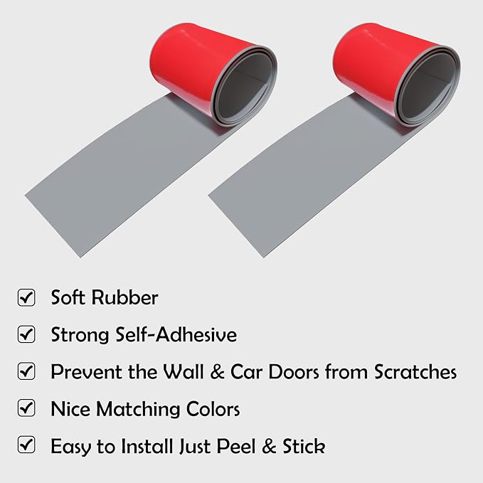 Rubber Bond Garage Wall Protectors - Image 2