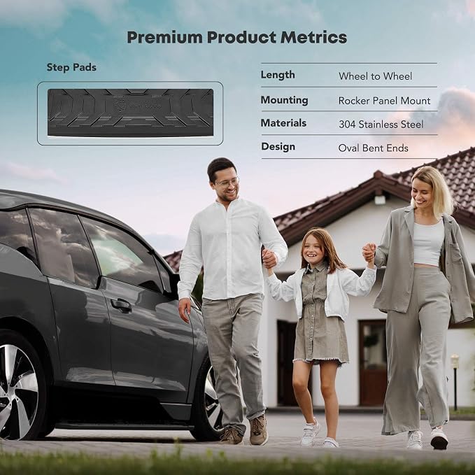 YHTAUTO 5 Inch Running Boards Side Steps Compatible - Image 8