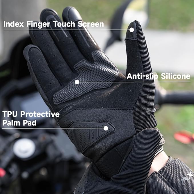 VXW Motorcycle Gloves for Men and Women - Image 2