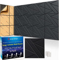 8 Pack Self-Adhesive Soundproof Wall Panels, 15.7 x 15.7 x 0.47 in Sound Proof by Staytunedforournewproduct