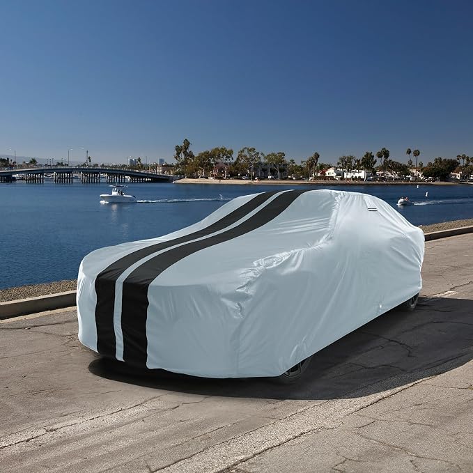 iCarCover Custom Car Cover for Chevy Corvette C4, C7 Waterproof All Weather - Image 7