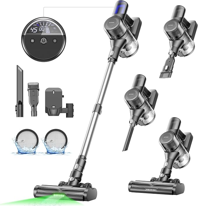 Ultenic Cordless Vacuum Cleaner, 450W 40Kpa Stick Vacuum by Ultenic
