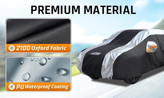 Small Car Cover All Weather Protection - Image 2