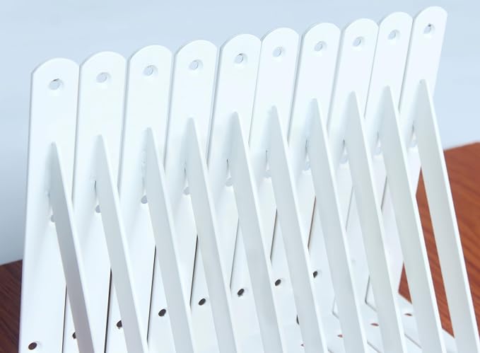 16 Pack L8 x H 6" White Heavy Duty Shelf Brackets - Image 5