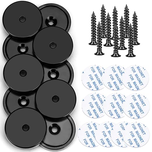 LOVIMAG 100 Pack Strong Neodymium Magnets, 110 LBS Black, - Image 6