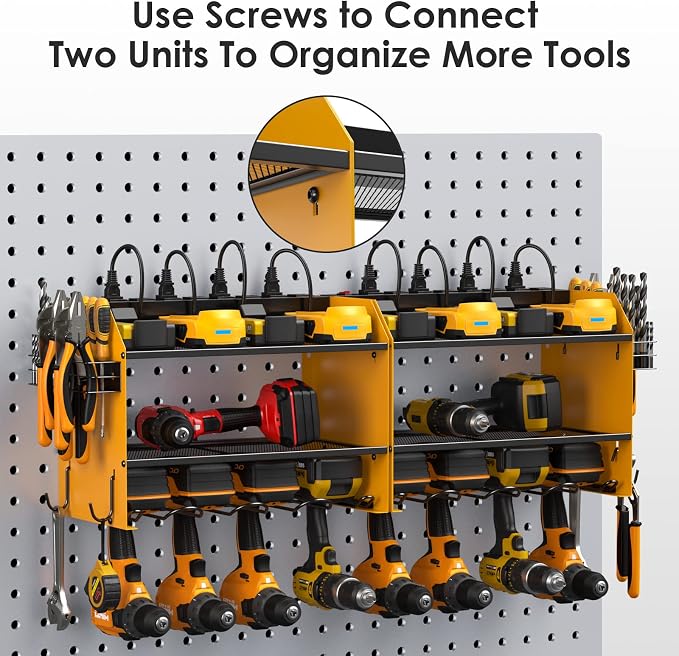 CCCEI Set Power Tool Organizer Wall Mount - Image 6