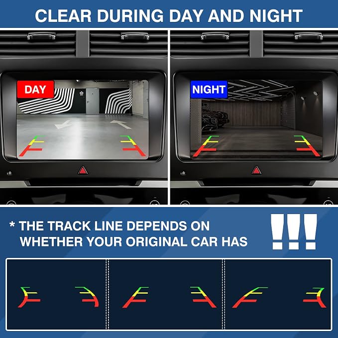 Rear View Backup Camera Fit for Toyota Tundra 2007-2013, Reversing Parking - Image 3
