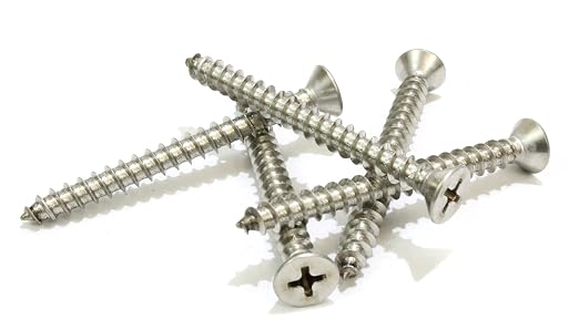 Bolt Dropper Stainless Steel Flat Head Phillips Screws - Image 4