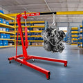 RQR Engine Hoist 2 Ton, Hydraulic Cherry Picker Engine Lift Crane by Unknown
