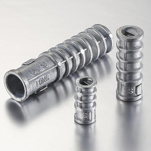 Wensilon 1/2 * 1-3/4 Lag Shield Anchor Long Zinc Alloy Bolts Concrete Anchors - Image 3