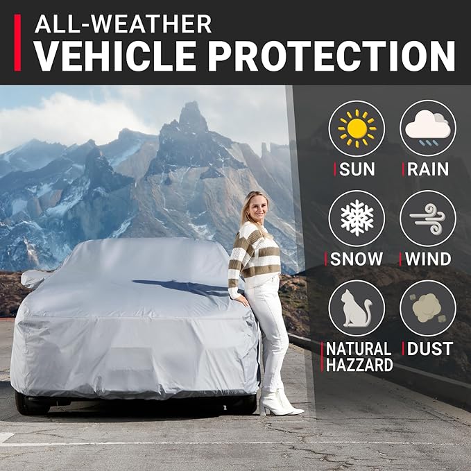 iCarCover Custom Car Cover for Lexus SC Convertible SC430, Waterproof All - Image 2