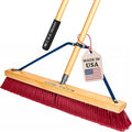 24" Everyday Sweep Indoor/Outdoor Push Broom by USABroom-HighQuality