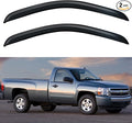 Window Visors Rain Guards for 2007-2013 Chevy Silverado/GMC Sierra 1500 Regular by YQAUTEC