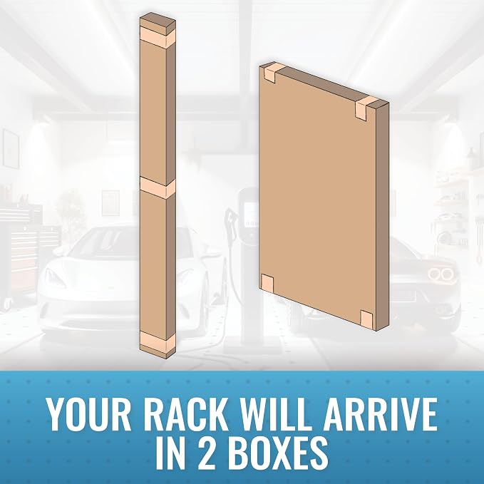 MonsterRax Overhead Garage Storage Rack 2x8, Ceiling Mounted Shelving, - Image 5