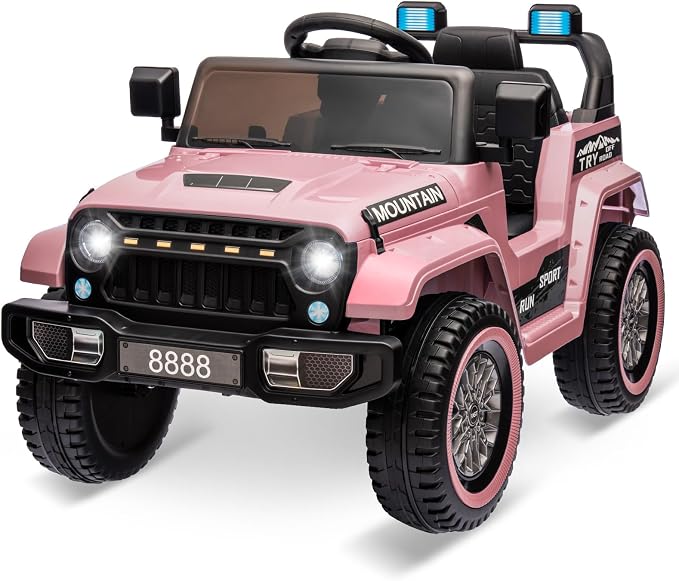 12V Kids Ride On Truck Car, Battery Powered Electric Vehicles by Garvee