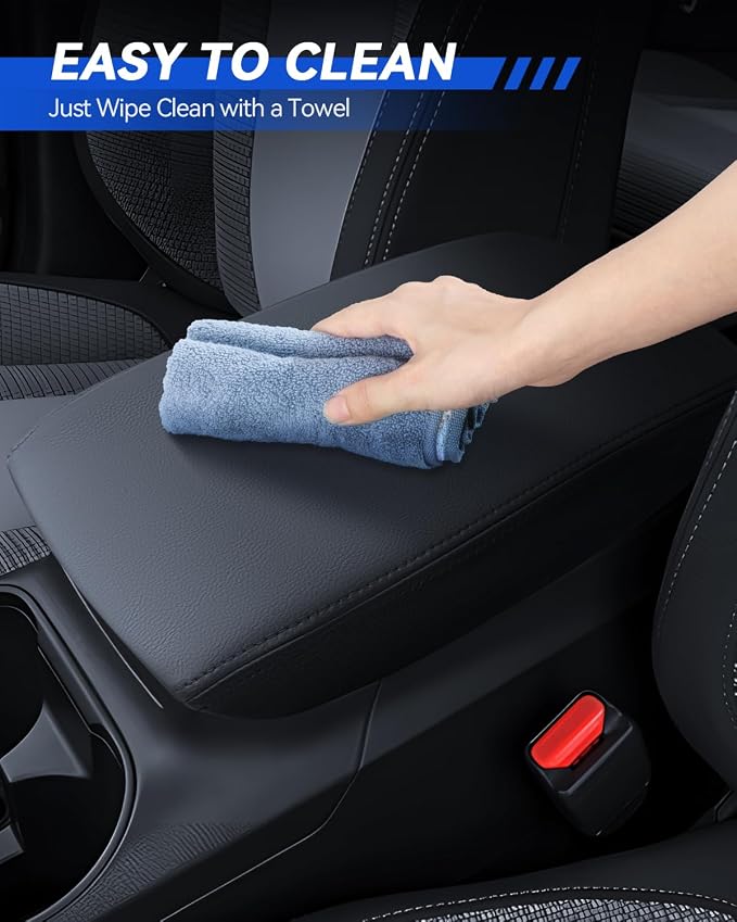 Armrest Cover for Hyundai Tucson 2025 Accessories Center Console Middle Lid Pad - Image 5