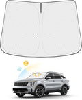 Windshield Sun Shade for Kia Sorento 2021-2025 2026 Accessories Thicken 6-Layer by Canvcle