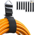 8 Pack One Hand Operation Adjustable Extension Cord Organizer Holder, Hose Rope by Chfeila