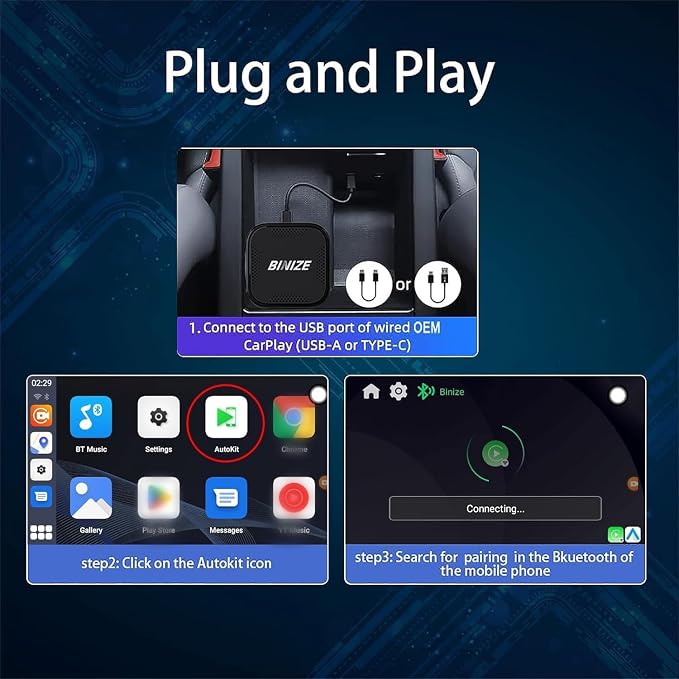 Binize CarPlay AI Box Wireless - Image 7