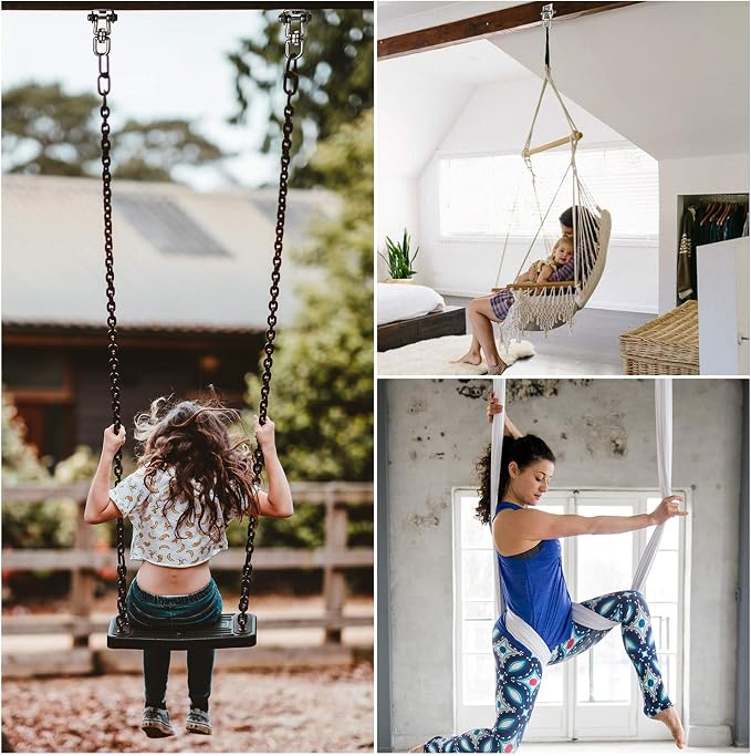 Heavy Duty Swing Hangers for Wooden Sets 2000 LB Capacity Hammock Hanger 360 - Image 3