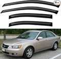 Window Visors Rain Guards Shield by YQAUTEC