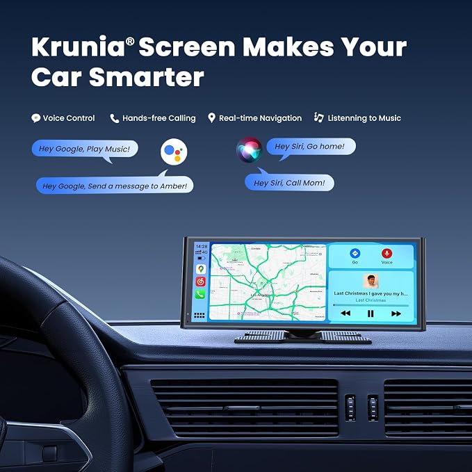 9.26" Wireless Portable Car Play Screen - Image 3
