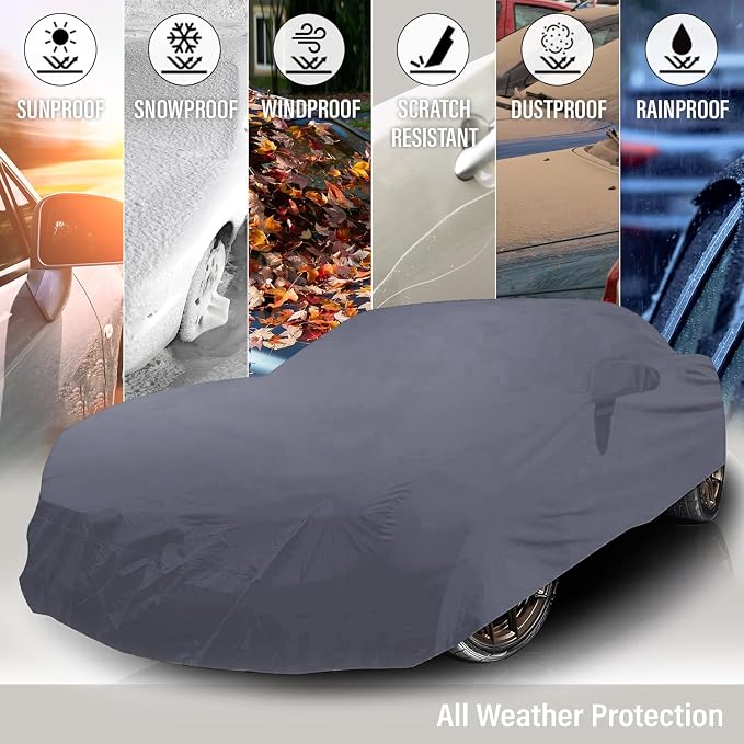 Supreme Full Car Cover – for Pontiac Sunbird 1990-1995 Coupe & Convertible - Image 3