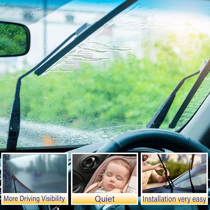 3 wipers Replacement for 2010-2014 Subaru Outback/2010-2014 Subaru Legacy - Image 6