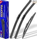 3 wipers Replacement for 2013-2021 2022 2023 Chevrolet Chevy trax/2013-2021 by ROOPPA