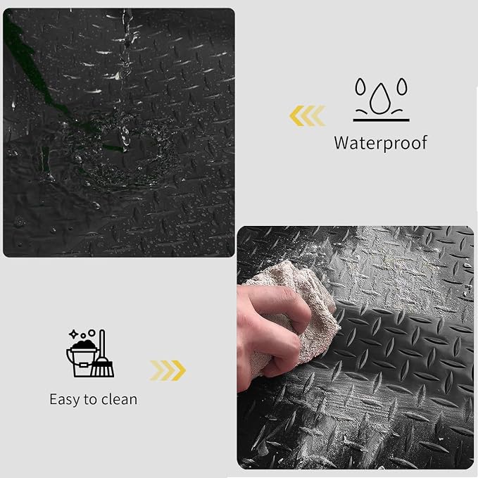 Premium Garage Floor Mat, Commercial Grade Heavy Duty Parking Mat - Image 5