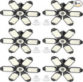 6 Pack 220W Garage Light Ceiling Led Deformable LED Shop Lights by Eqquorva