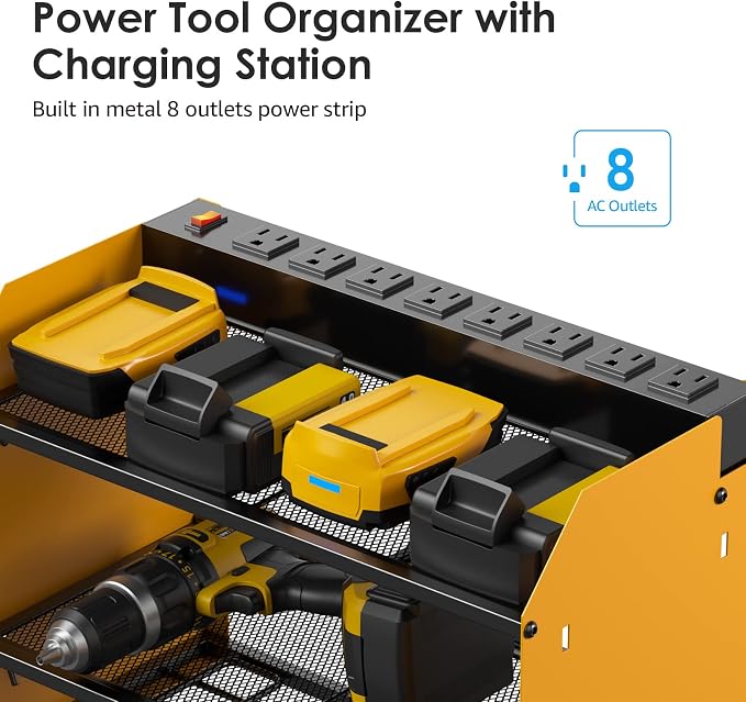 CCCEI Set Power Tool Organizer Wall Mount - Image 2