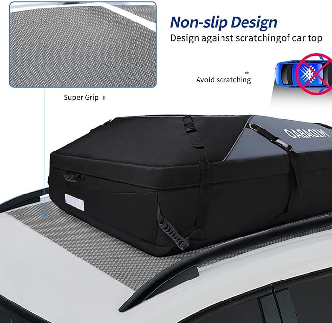 MIDABAO 20 Cubic Waterproof Duty Car Roof Top Carrier-Car Cargo Roof Bag Car - Image 4