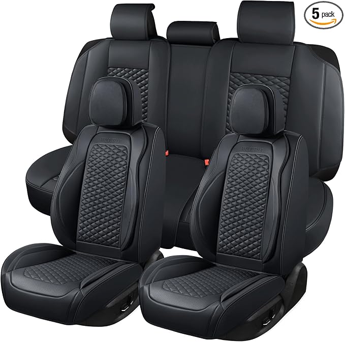 Car Seat Covers Full Set Leather Seat Covers Automotive Seat Covers Universal by truckerset