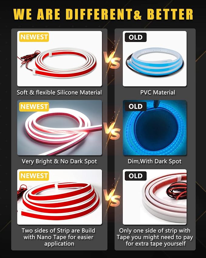 YM E-Bright Led Hood Light Strip Exterior Led Strip Lights - Image 4