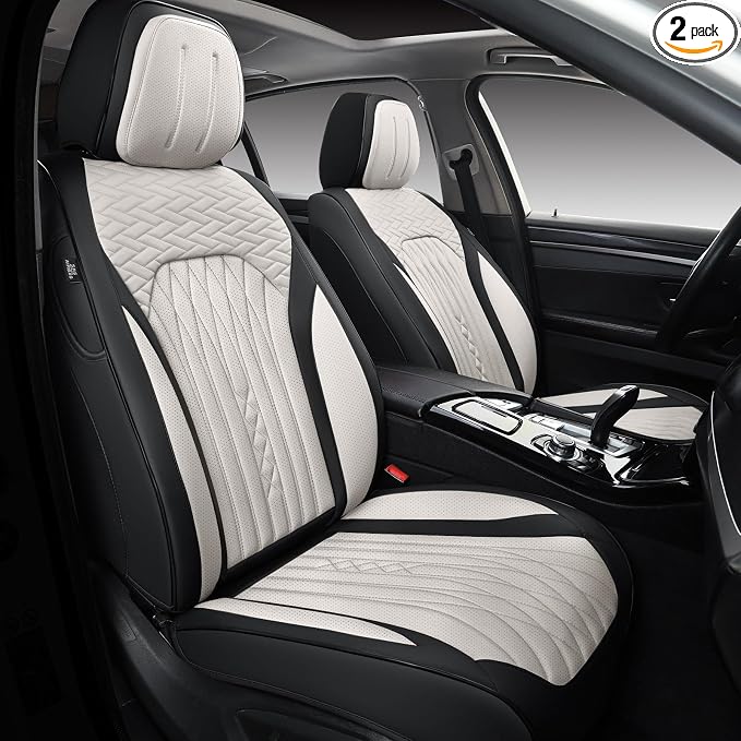 Car Seat Covers Full Set, Leather Seat Covers by COMFDRIVESEATCOVERS