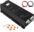 WZRELB 8000W 48V Pure Sine Wave Inverter, 48 Volt DC to AC 120V 240V Split by WZRELB