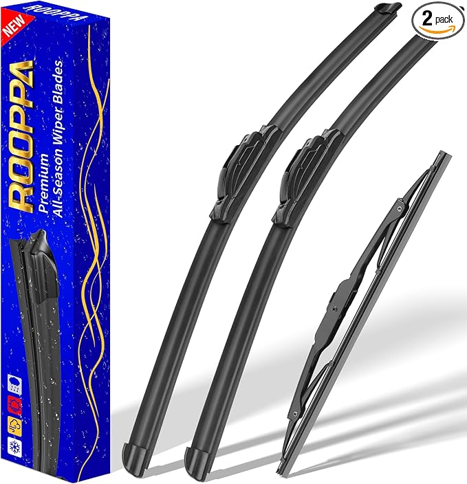 3 wipers Replacement for 2016-2020 Buick Envision, Windshield Wiper Blades by ROOPPA
