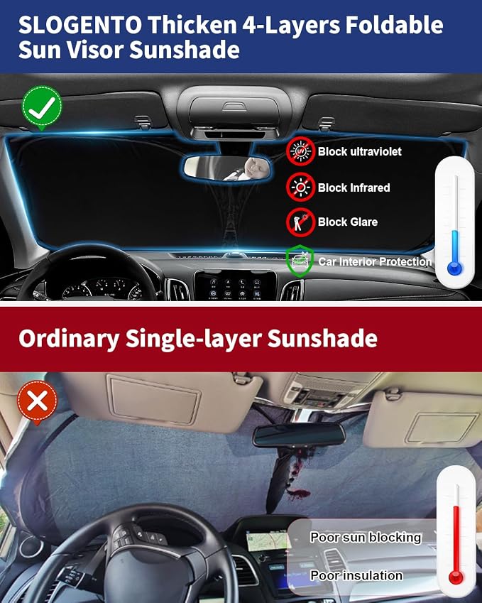 for F150 Car Windshield Sun Shade - Image 5