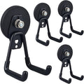 ULIBERMAGNET Heavy Duty Magnetic Garage Hooks, 4 Pack Strong Large Magnet Hook by ULIBERMAGNET