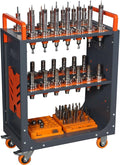 BT50 CNC Tool Holder Transfer Cart, Tool Holder Station by LYREIGNCNCME