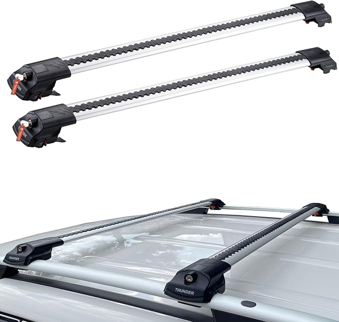 for Subaru XV Crosstrek 2013 2026 Roof Rack Cross Bars | Lockable Aluminum - Image 3
