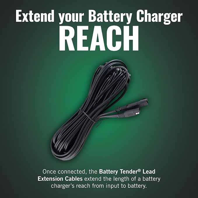 Battery Tender 12 Foot Extension SAE Cable - Image 3