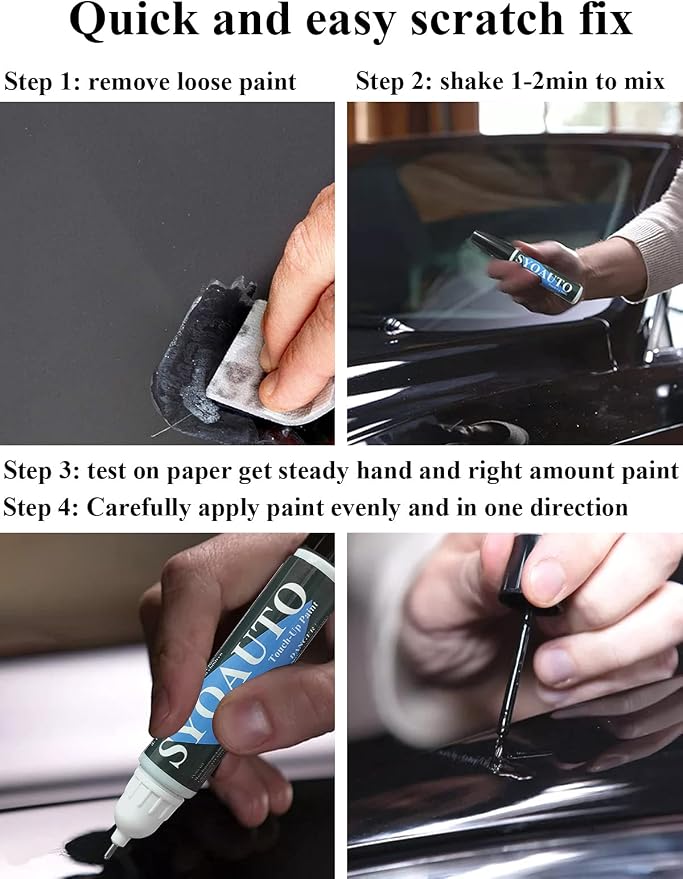 SYOAUTO Ingot Silver UX Touch Up Paint Fit - Image 5