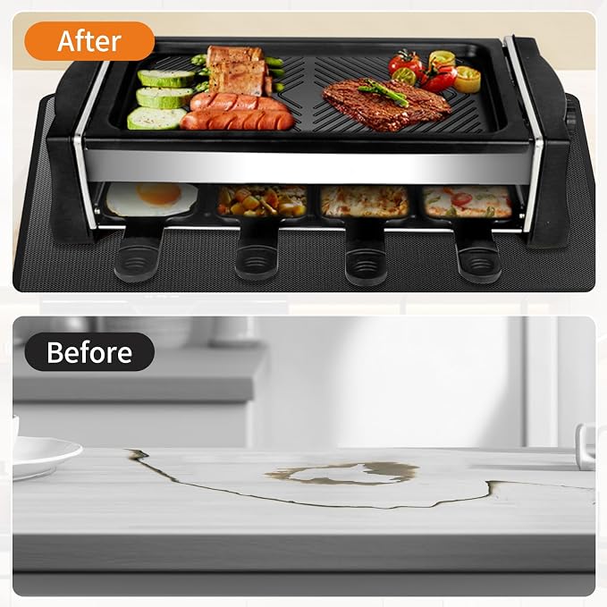Heat Resistant Grill Mat, 24 x 31 inches Double-sided fireproof and waterproof - Image 3