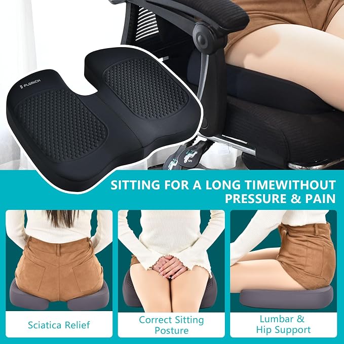 FLORICH Car Seat Cushion and Back Support - Image 3