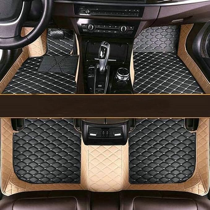 Custom All-Weather Protection Luxury Leather Floor Mats - Image 8