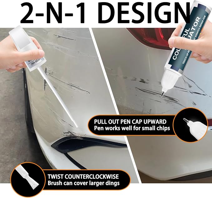 Sonic Gray Pearl Touch Up Paint Compatible - Image 5