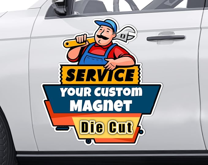 Custom Car Magnet Sign | Personalized Logo - Image 9